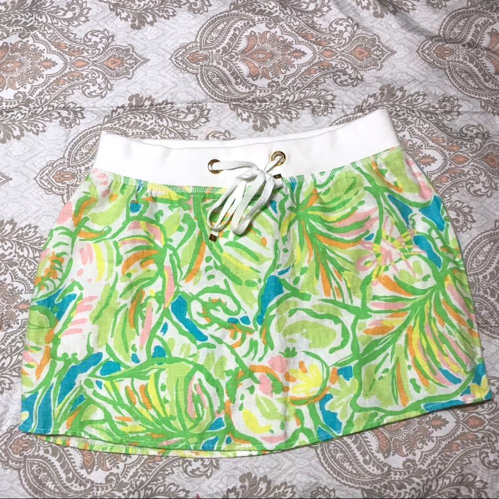 Lilly Pulitzer Hayden Skirt in Elephant Ears Sz XS